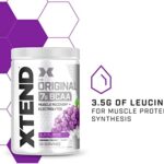 XTEND Original BCAA Powder Ледниковый виноград | Не содержащий сахара напиток для восстановления мышц после тренировки с аминокислотами | 7г BCAA для мужчин и женщин | 30 порций