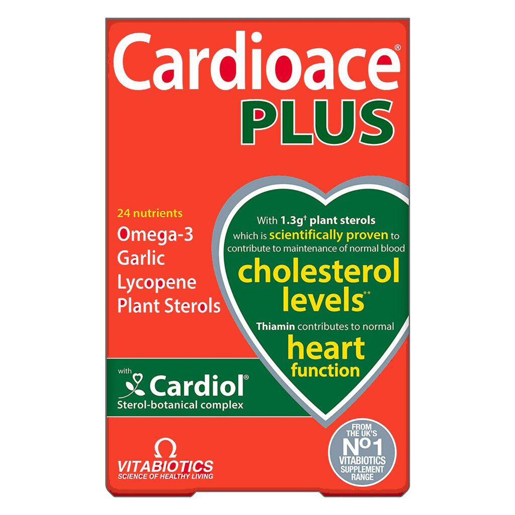 Vitabiotics Cardio Plus - для поддержки здоровья сердца
