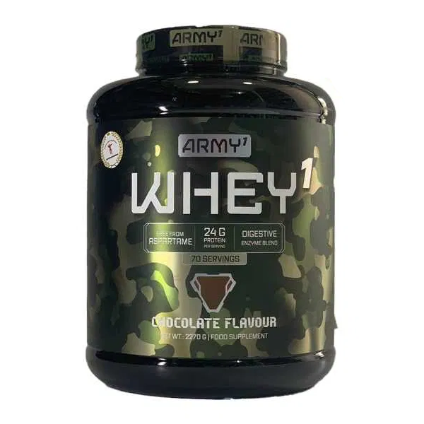Whey PROTEIN от ARMY1 - 24 гр. протеина в каждой порции, 2270 гр.Вкус шоколад