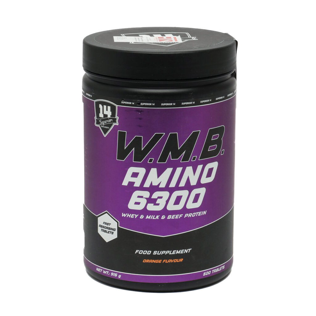 14 Superior - Аминокислоты WMB Amino 6300, 500 таблеток, пищевая добавка