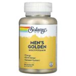 Solaray, Мультивитамины для мужчин Golden, 90 капсул