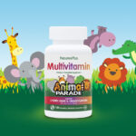 Nature's Plus, Animal Parade, жевательные таблетки для детей с мультивитаминами и микроэлементами, ассорти из натуральных вкусов, 180 таблеток в форме животных
