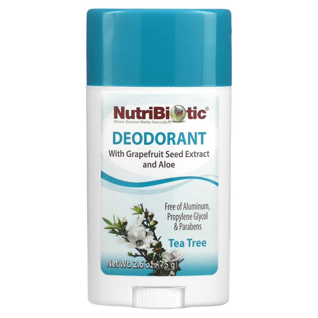 NutriBiotic, Дезодорант, чайное дерева, 2.6 унции