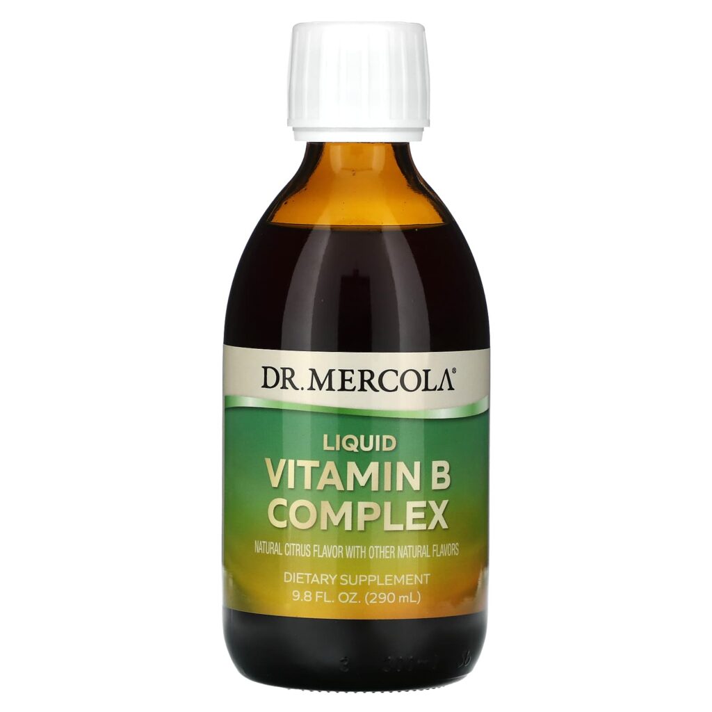 Dr. Mercola, Liquid Vitamin B Complex, цитрусовые, 290 мл