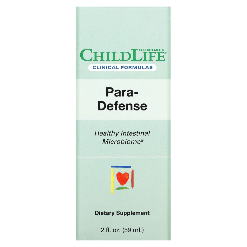 ChildLife Clinicals, Para-Defense, для здоровья микробиома кишечника, 59 мл