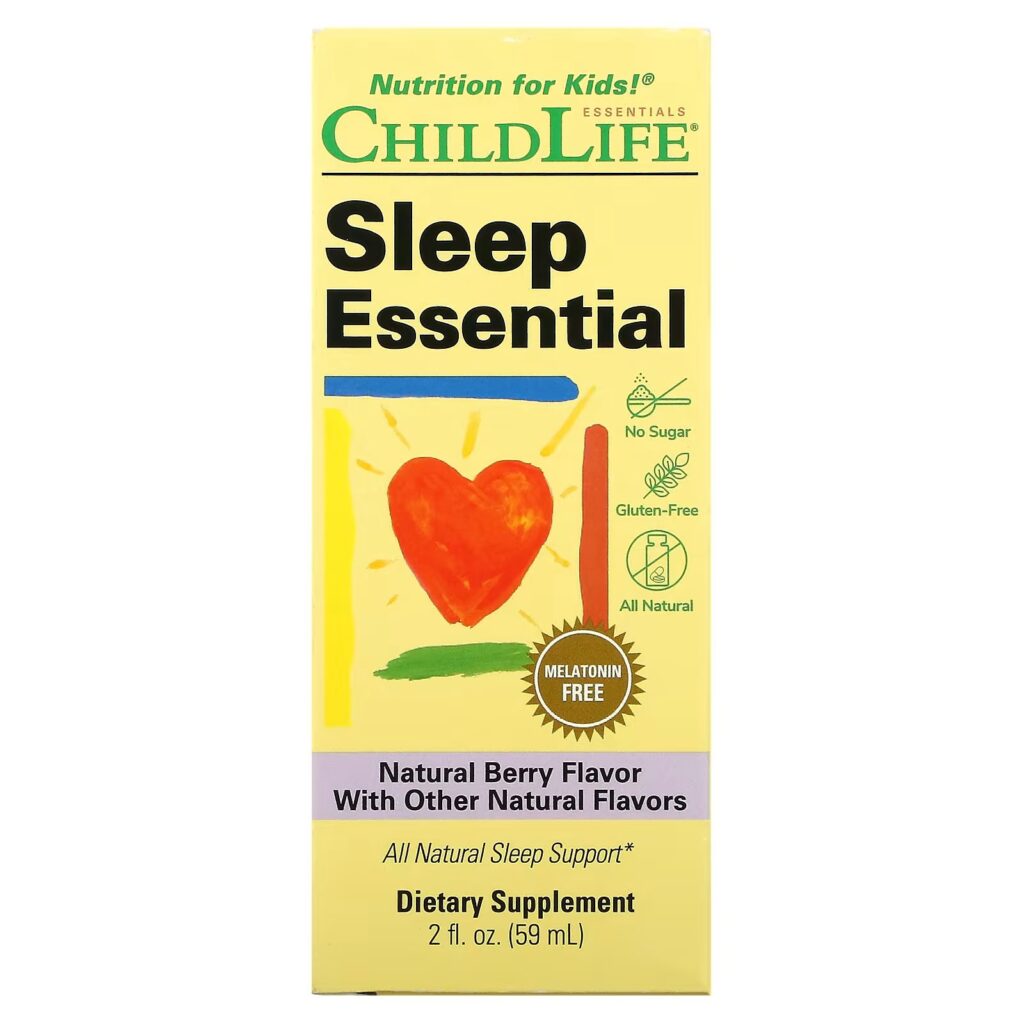 ChildLife Essentials, Sleep Essential, натуральные ягоды, здоровый сон для детей  59 мл