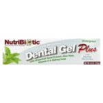 NutriBiotic, Dental Gel Plus, гель для зубов с отбеливающим эффектом, грушанка, 128 г