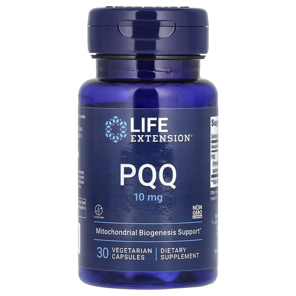 Life Extension, Капсулы с PQQ (пирролохинолинхиноном), 10 мг, 30 вегетарианских капсул