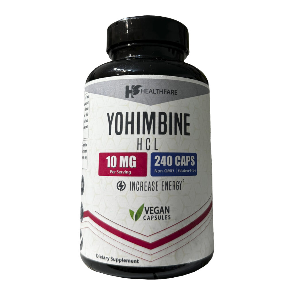 Yohimbine / Йохимбин  HCL 10 мг, 240 капсул