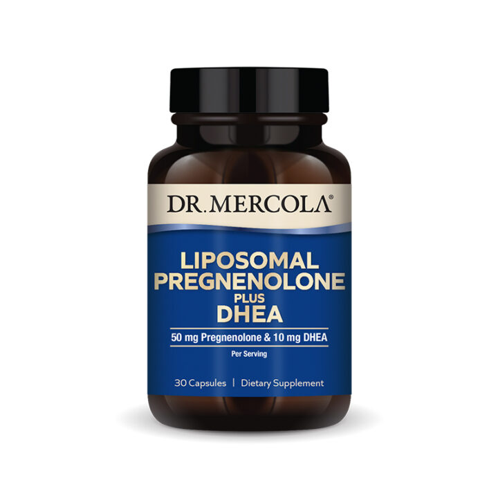 Dr. Mercola - Липосомальный прегненолон плюс DHEA 30 капсул