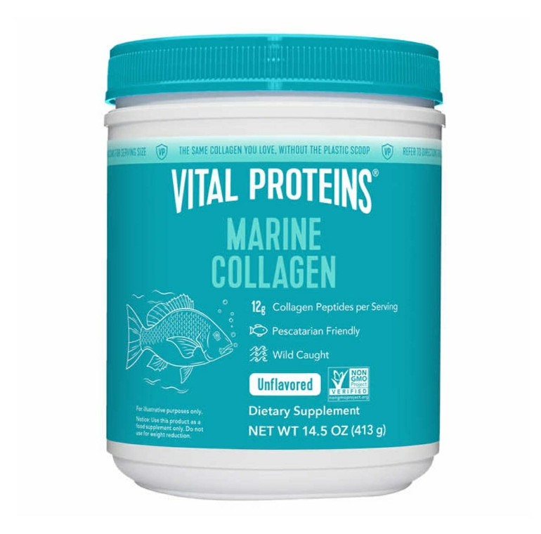 Vital Proteins, морской коллаген, без добавок, 413 г