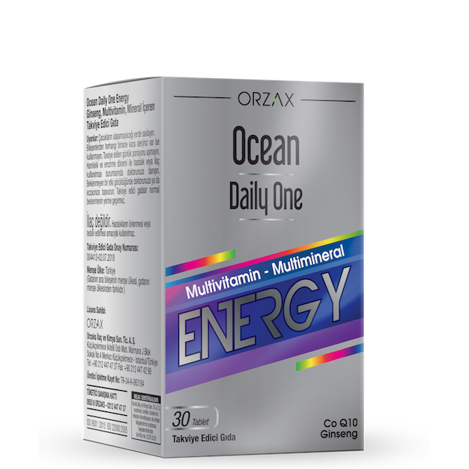 Orzax Ocean Daily One Energy, 30 таблеток